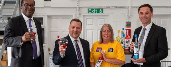 Business Minister hails success of 3 Pugs Gin Distillery - Warrington Chamber of Commerce