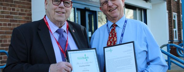 College community collects food for those in need - Warrington Chamber of Commerce