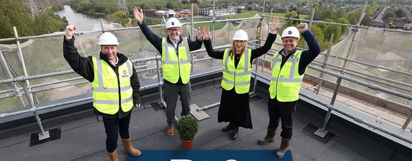 “Topping out” at Warrington’s Kingsway House - Warrington Chamber of Commerce