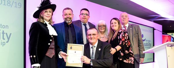 Warrington charity win Cheshire High Sheriff's Award for Enterprise 2019 - Warrington Chamber of Commerce