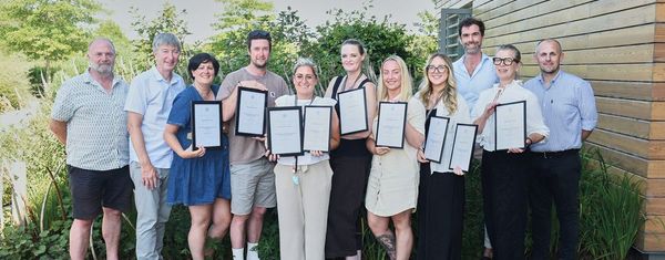 Bents celebrates double success